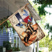 Texas Horseback Riding Flag | Garden Flag | Double Sided House Flag - GIFTCUSTOM