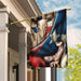 Texas Longhorn Flag | Garden Flag | Double Sided House Flag - GIFTCUSTOM