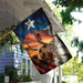 Texas Longhorn Flag | Garden Flag | Double Sided House Flag - GIFTCUSTOM