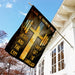 There Is Nothing That Jesus & The Gym Can’t Get Me Through Flag | Garden Flag | Double Sided House Flag - GIFTCUSTOM