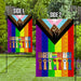 Together We Rise Progress Pride Flag | Garden Flag | Double Sided House Flag - GIFTCUSTOM