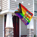 Together We Rise Progress Pride Flag | Garden Flag | Double Sided House Flag - GIFTCUSTOM