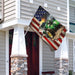 Tractor Farmer American Flag | Garden Flag | Double Sided House Flag - GIFTCUSTOM