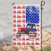Tractor Farming 4th July Flag | Garden Flag | Double Sided House Flag - GIFTCUSTOM
