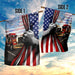 Truck American Flag | Garden Flag | Double Sided House Flag - GIFTCUSTOM