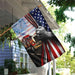 Truck American Flag | Garden Flag | Double Sided House Flag - GIFTCUSTOM
