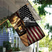 Trucker American US Flag | Garden Flag | Double Sided House Flag - GIFTCUSTOM