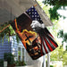 Trucker Jesus Christian American Flag | Garden Flag | Double Sided House Flag - GIFTCUSTOM