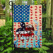 Turtle American Flag Flag | Garden Flag | Double Sided House Flag - GIFTCUSTOM