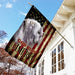 Unicorn American Flag | Garden Flag | Double Sided House Flag - GIFTCUSTOM