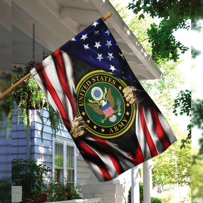 United States Army American US Flag | Garden Flag | Double Sided House Flag - GIFTCUSTOM