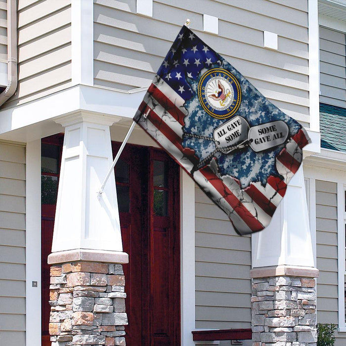 U.S. Navy American Flag | Garden Flag | Double Sided House Flag - GIFTCUSTOM