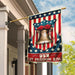 USA ��� Let Freedom Ring Flag | Garden Flag | Double Sided House Flag - GIFTCUSTOM