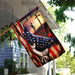 Veteran Poppy Memorial Day. Lest We Forget Flag | Garden Flag | Double Sided House Flag - GIFTCUSTOM