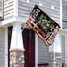Veteran Stand For The Flag Kneel For The Cross Flag | Garden Flag | Double Sided House Flag - GIFTCUSTOM