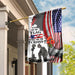Veteran Stand For The Flag Kneel For The Cross Flag | Garden Flag | Double Sided House Flag - GIFTCUSTOM