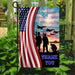 Veteran – Thank You Flag | Garden Flag | Double Sided House Flag - GIFTCUSTOM
