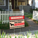 Warning This Property Is Protected By Dachshund Yard Sign (24 x 18 inches) - GIFTCUSTOM