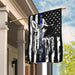 We Back The Blue Police Flag | Garden Flag | Double Sided House Flag - GIFTCUSTOM