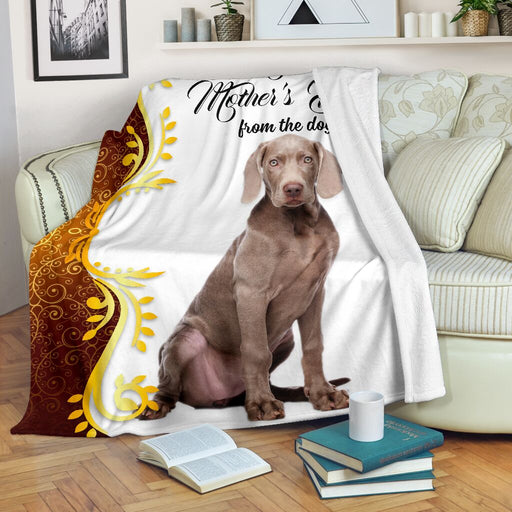 Weimaraner happy mother day blanket - GIFTCUSTOM