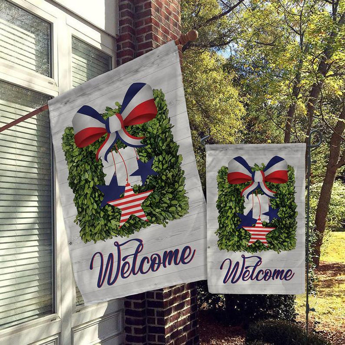 Welcome Flag All Over Printed - GIFTCUSTOM