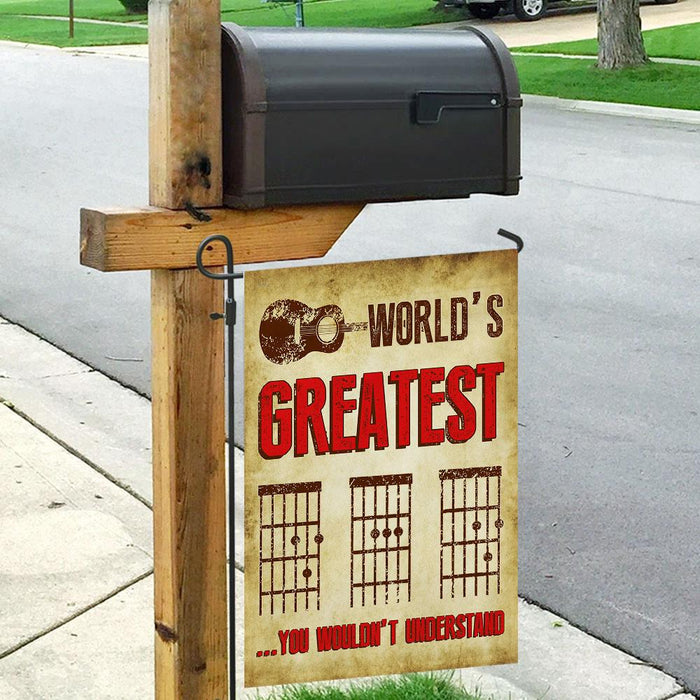 World’s Greatest You Wouldn’t Understand Flag | Garden Flag | Double Sided House Flag - GIFTCUSTOM