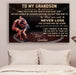 Wrestling Canvas and Poster ��� grandma to grandson ��� never lose vs2 wall decor visual art - GIFTCUSTOM