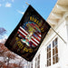 Yoga Namastay Six Feet Away Flag | Garden Flag | Double Sided House Flag - GIFTCUSTOM