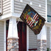 Yoga Namastay Six Feet Away Flag | Garden Flag | Double Sided House Flag - GIFTCUSTOM