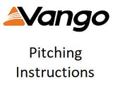 Vango F10 Xenon UL 2 Pitching Instructions