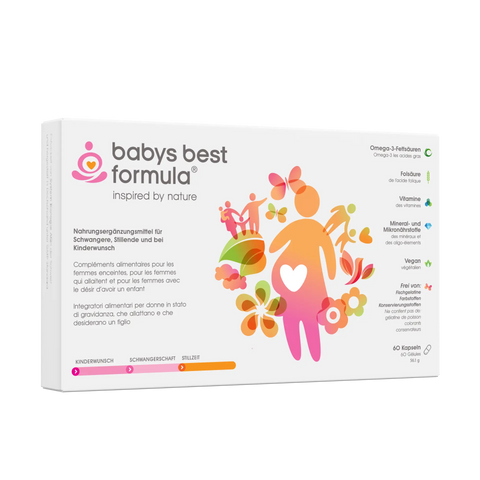 Babys Best Formula® - Kinderwunsch, Schwangerschaft und Stillzeit