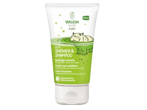 WELEDA Shampoo Kids 2in1 Shower&Shampoo Spritzige Limette