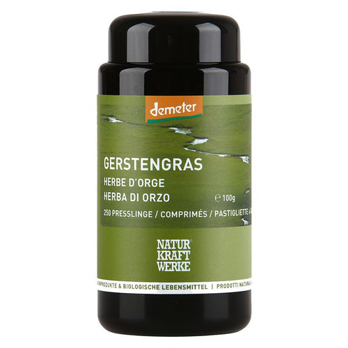 NATURKRAFTWERKE Gerstengras Tabletten Demeter