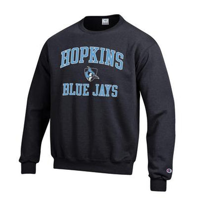 johns hopkins crew neck sweatshirt