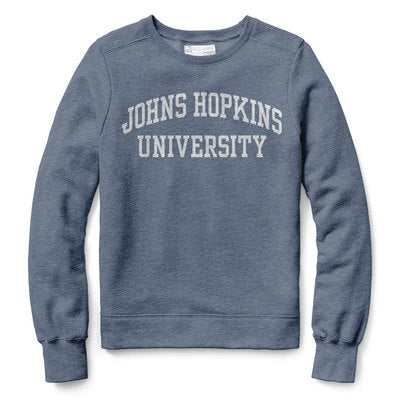 johns hopkins crew neck sweatshirt