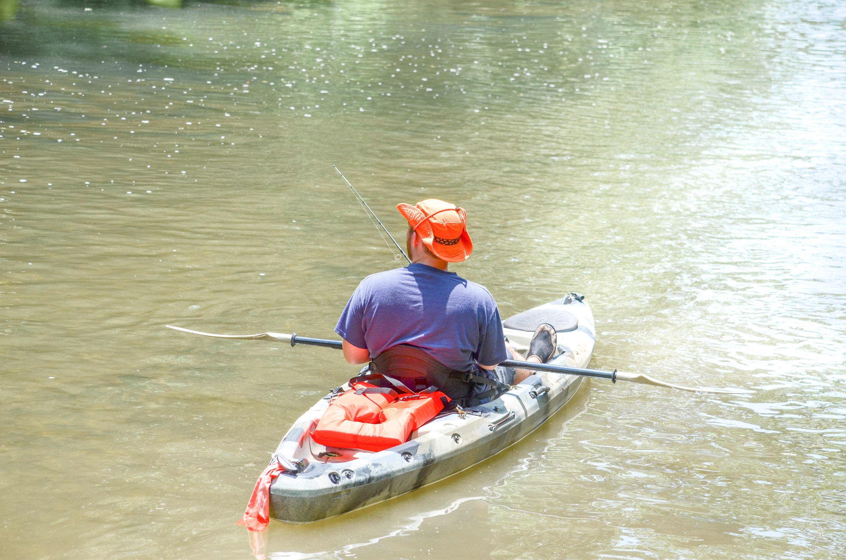 First time out with my new Kayak Kushions. Night and day difference in  comfort. : r/kayakfishing