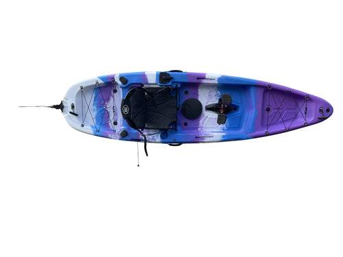 Modular Pedal Drive Fishing Kayak Super Lightweight, 400lbs Capacity, Easy  to Store - Easy to Carry 