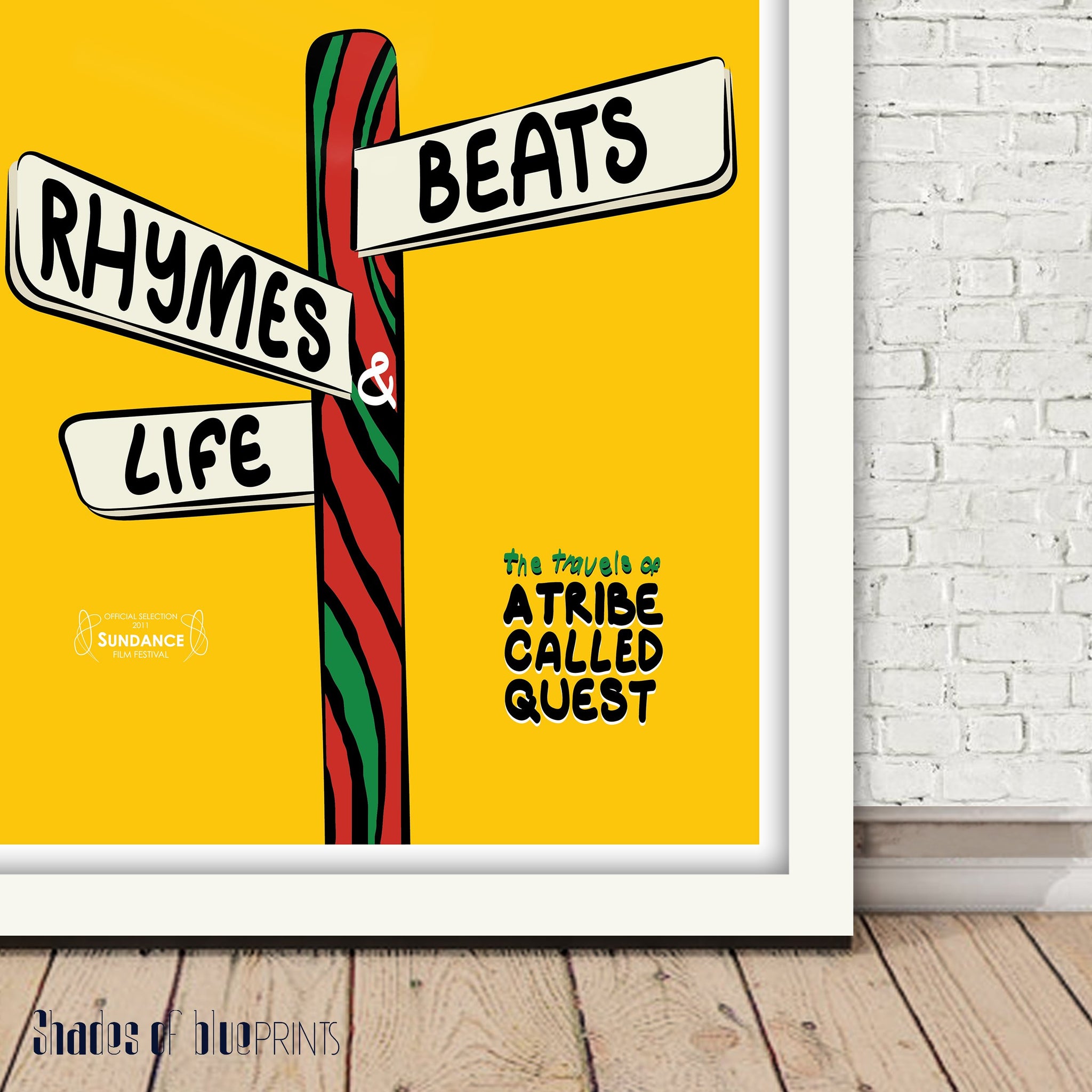 A Tribe Called Quest Beats Rhymes Life The Travels Of Poster Shadesofblueprints