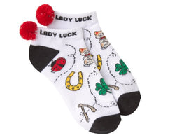 KBell Lady Luck Pom Golf Socks Ladies Pro Shop
