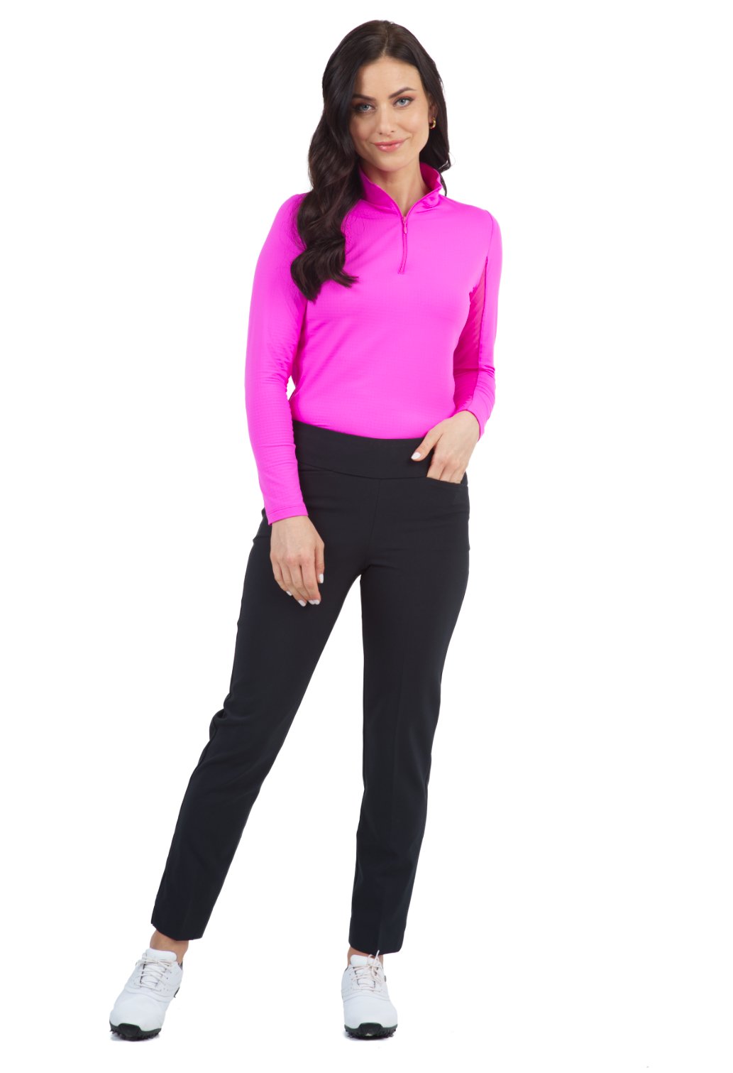 IBKUL Women's Ankle Pant- Midnight The Ladies Pro Shop