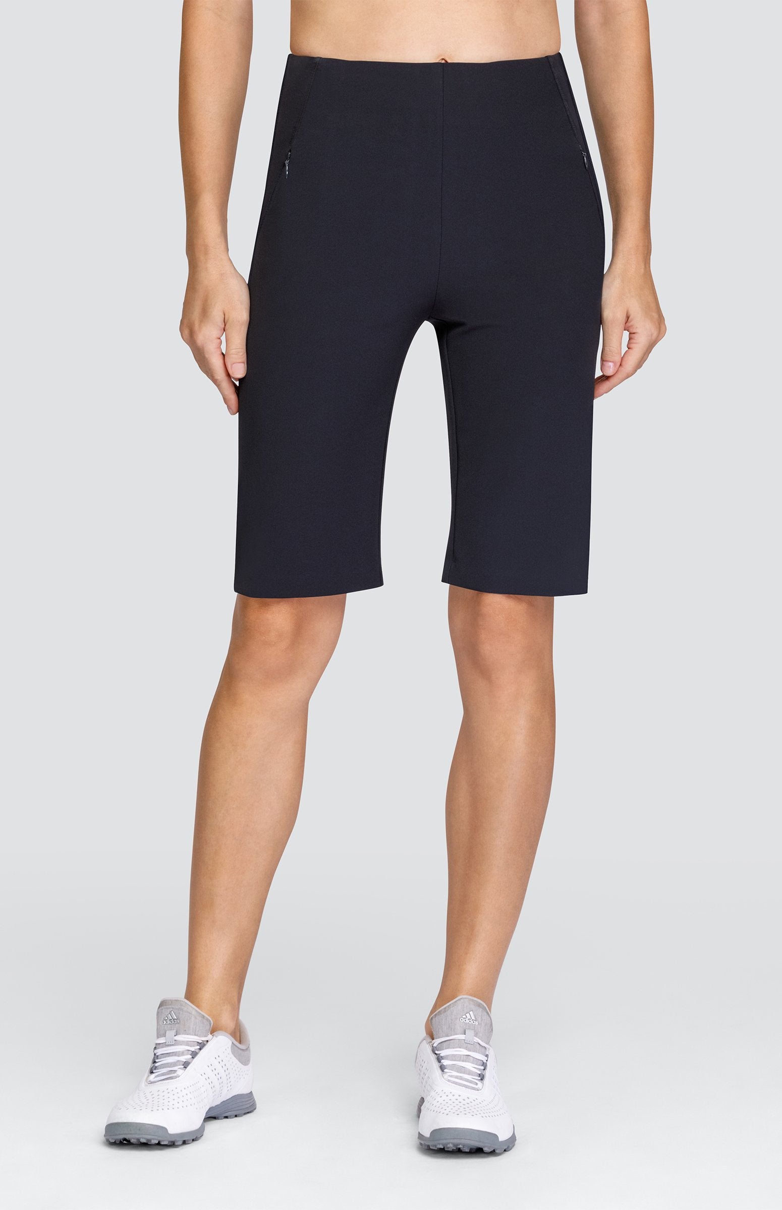 Tail Activewear Allure Pull On Lightweight Shorts-Black, White, and Na