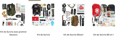 kit de survie pas cher