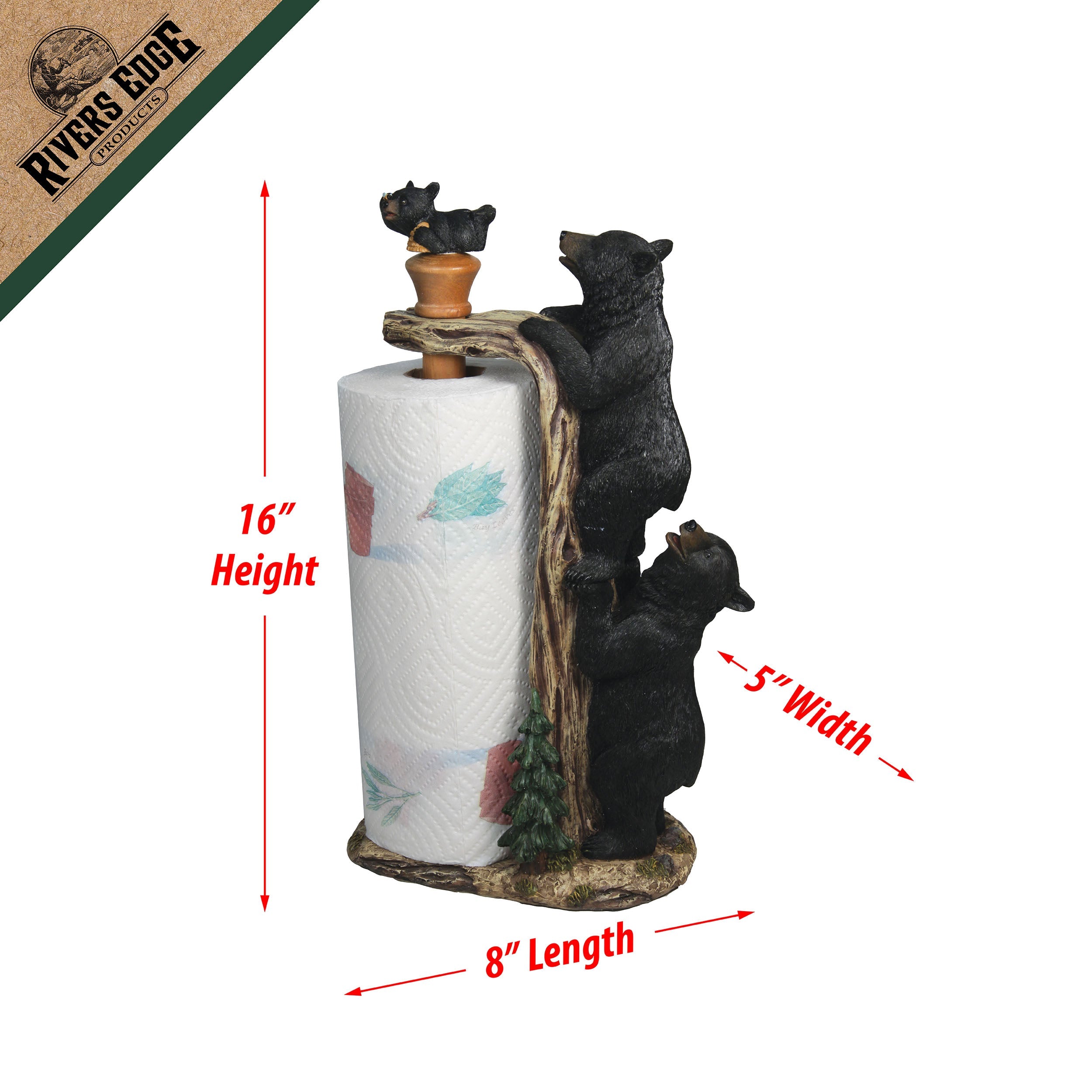 Paper Towel Holder Bear   844 4 