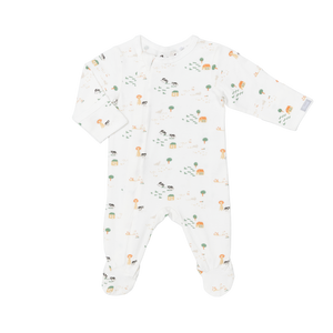 Coccoli Infant/Kid Boy Modal Zipper Footie - Baby Go Round, Inc.