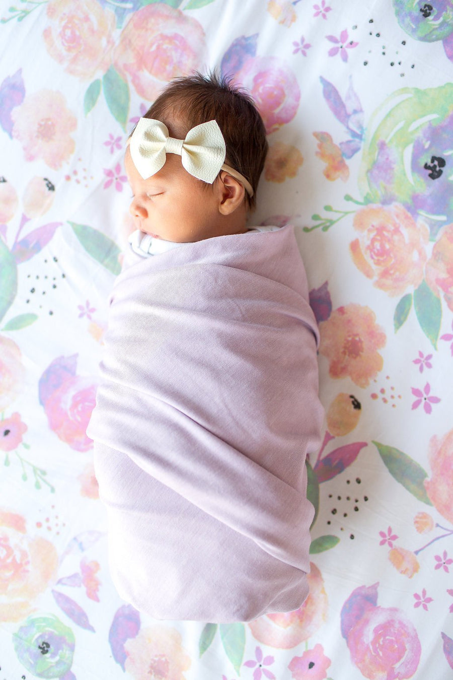 copper pearl bloom crib sheet