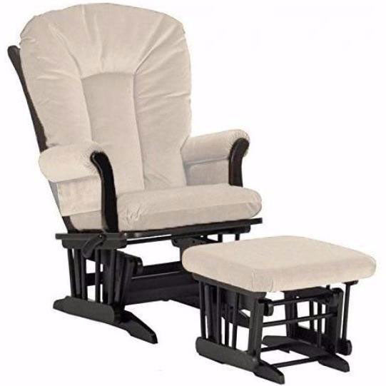 sleigh glider with ottoman