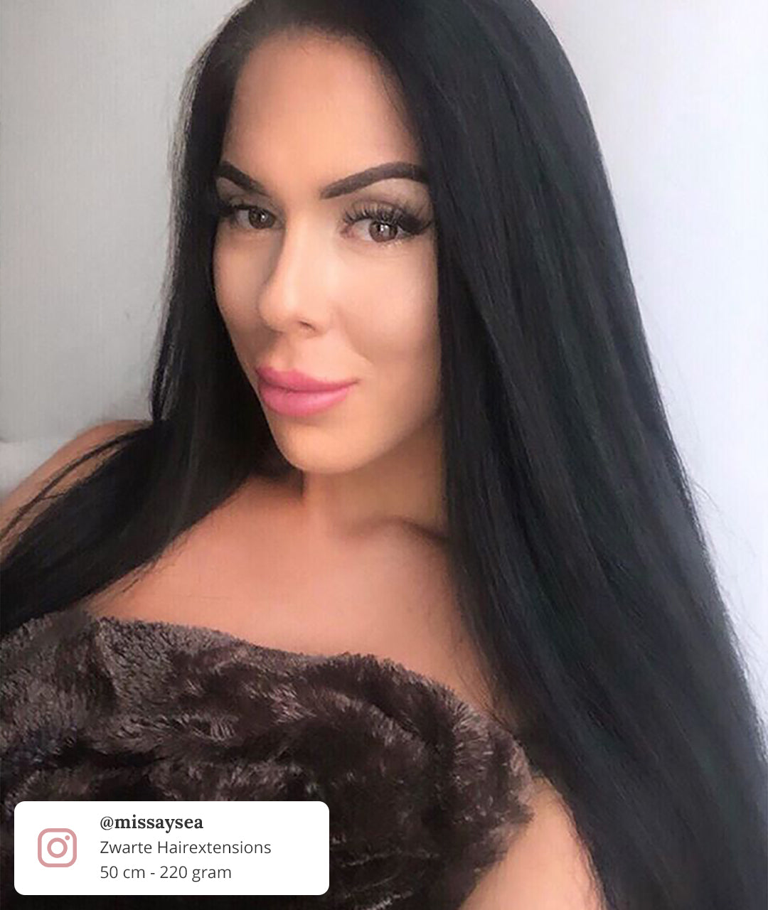Zwarte clip-in hairextensions 🖤 Hairextensions