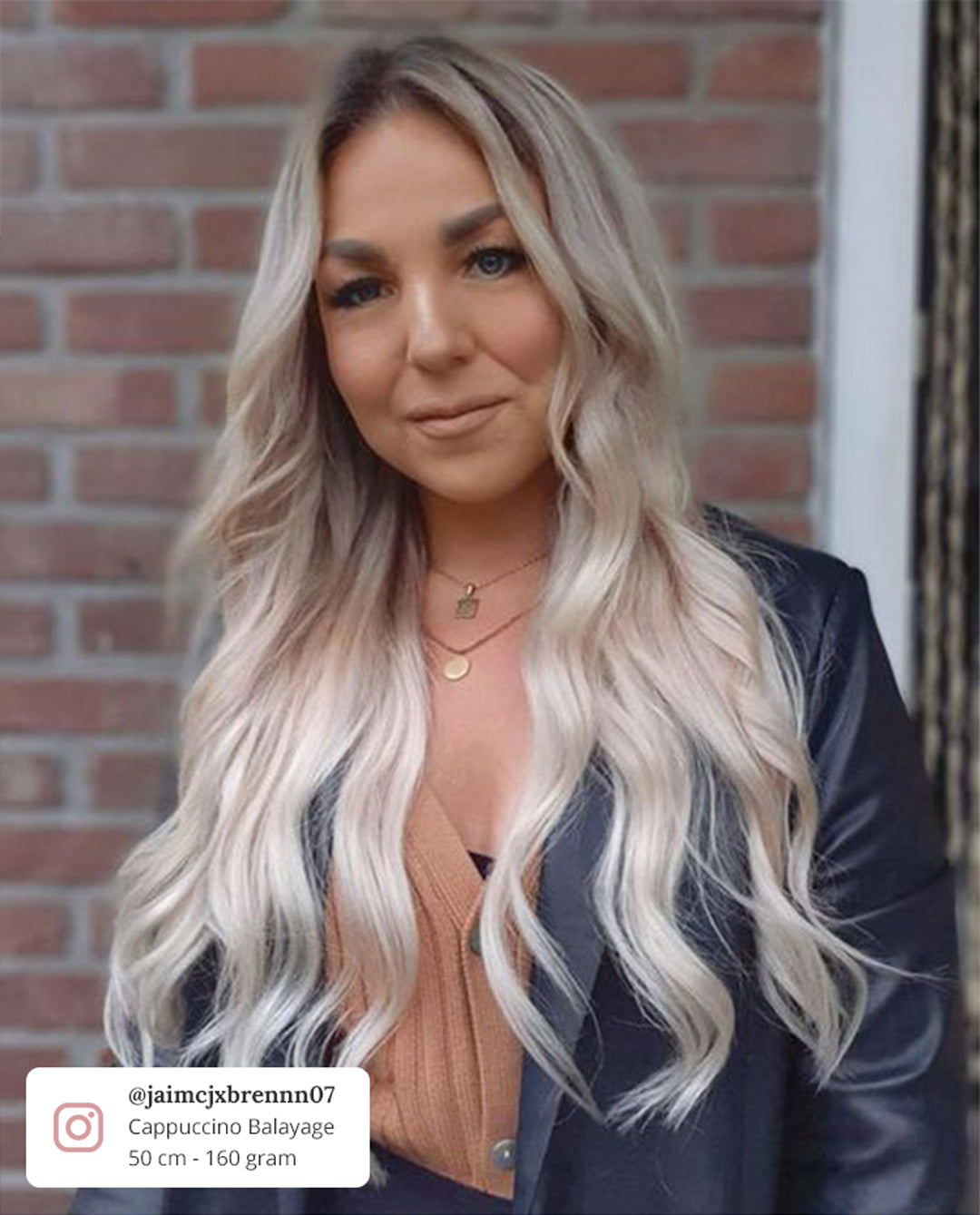 Cappuccino clip-in hairextensions ☕ De beste echte ins MLY Hairextensions