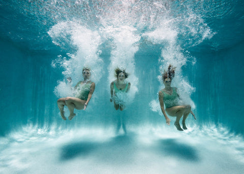 Underwater Portrait - 3 sisters | Liz Harlin