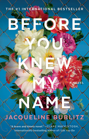 Book Cover - Before You Knew My Name by Jacqueline Bublitz